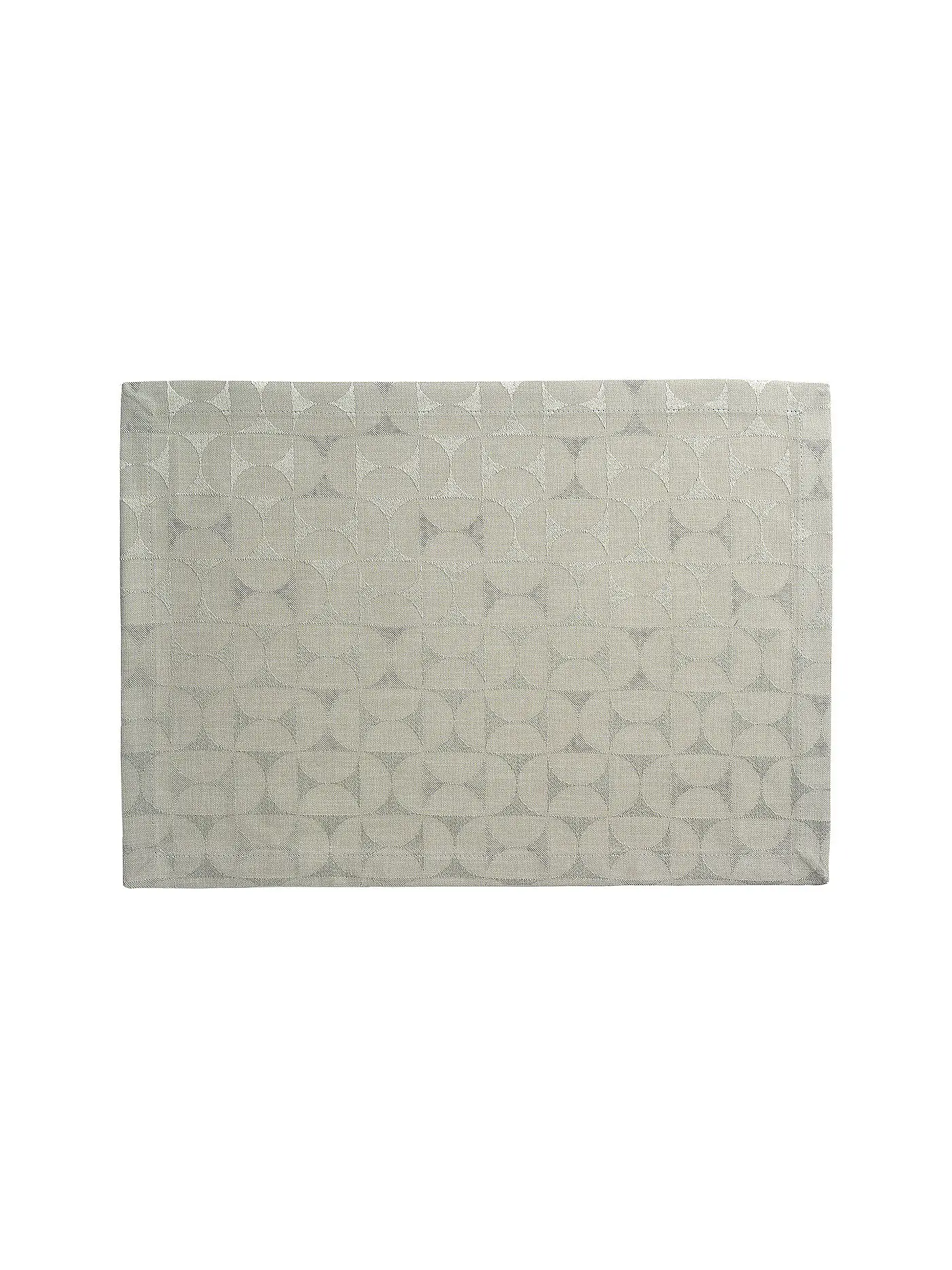 SANDER | Tischset 35x50cm JAQUARD Ecru | beige